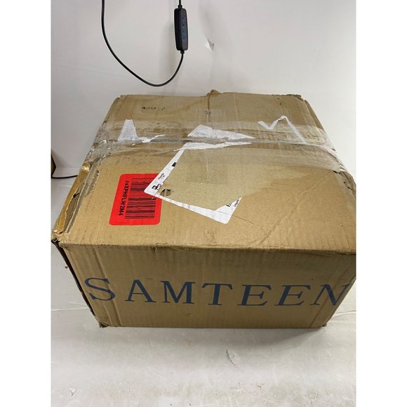 SAMTEEN Luxury Crystal Flush Mount Ceiling Light Modern 3-Light Ceiling Light Fi - Picture 6 of 6